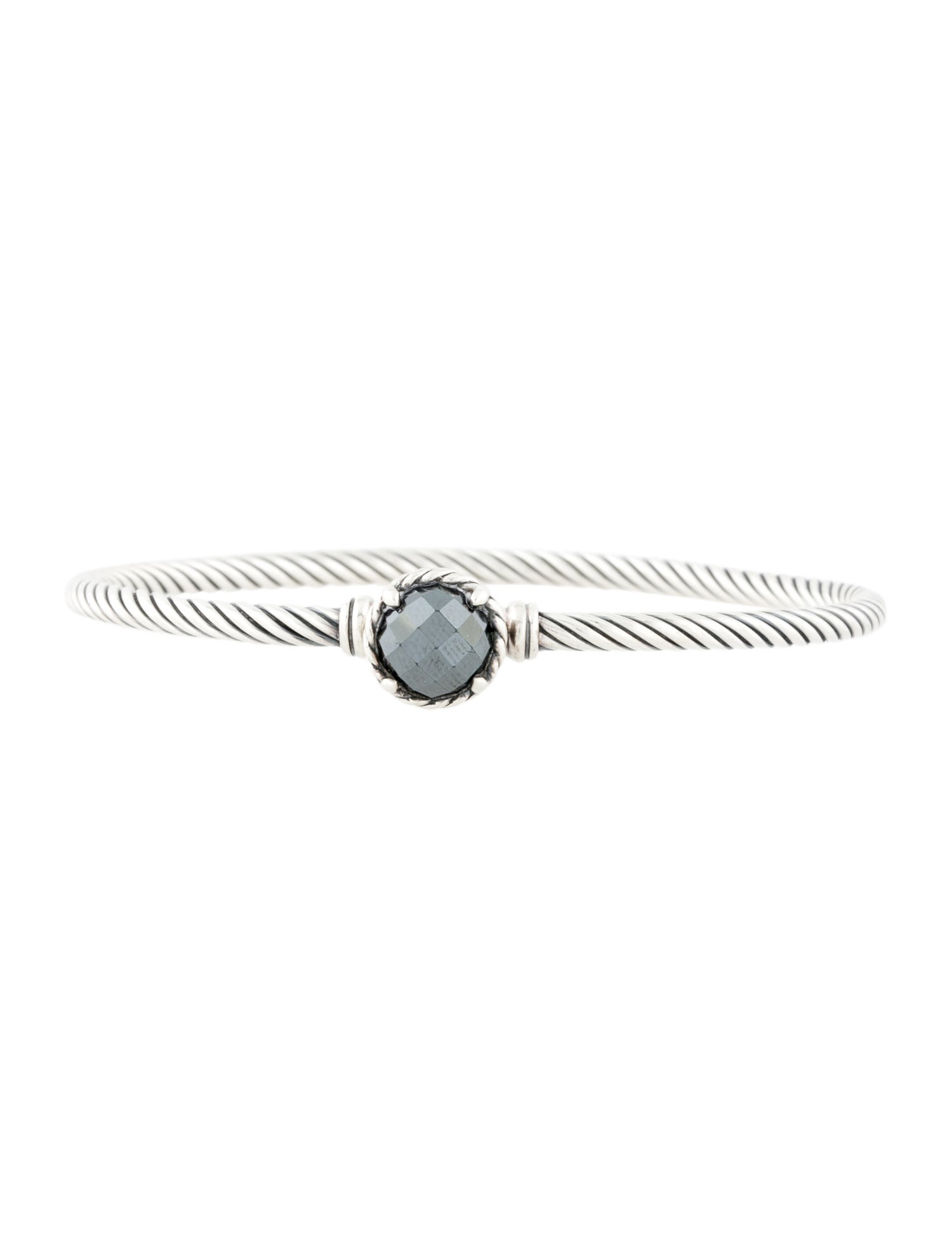David Yurman Hematine Hook Bangle