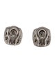 David Yurman Prasiolite & Diamond Albion Earclip Earrings
