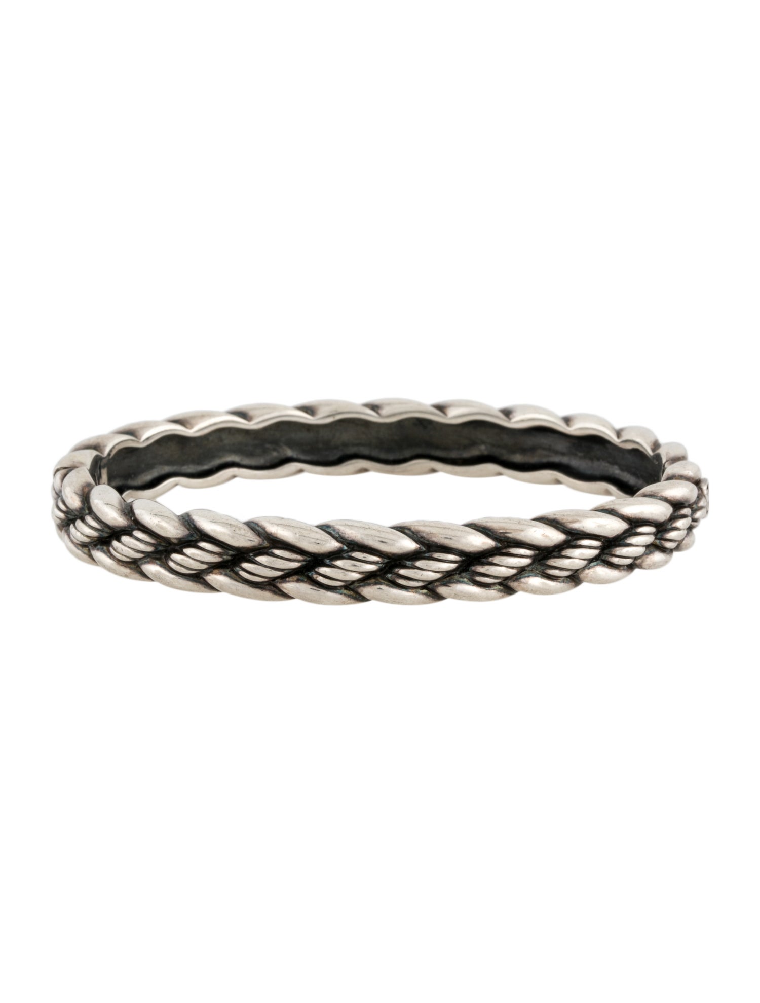 David Yurman Hinged Bangle Bracelet