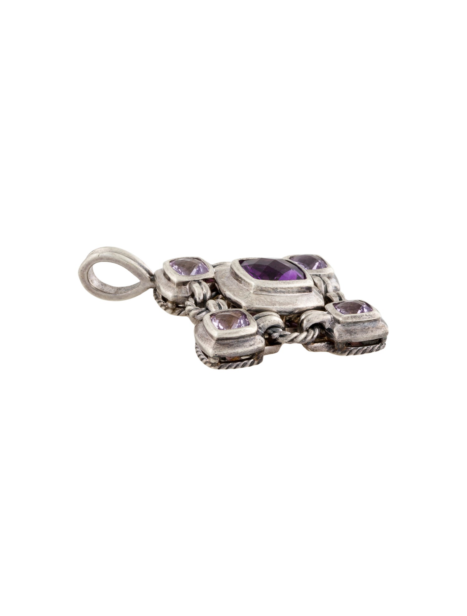 David Yurman Amethyst Renaissance Pendant