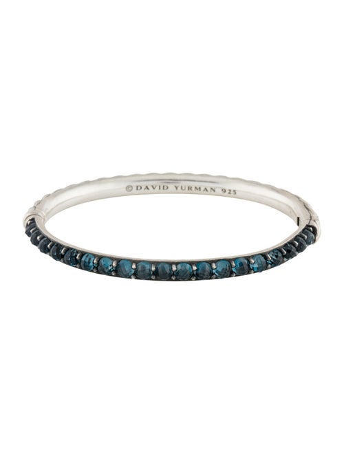 David Yurman Topaz Osetra Hinged Bangle Bracelet