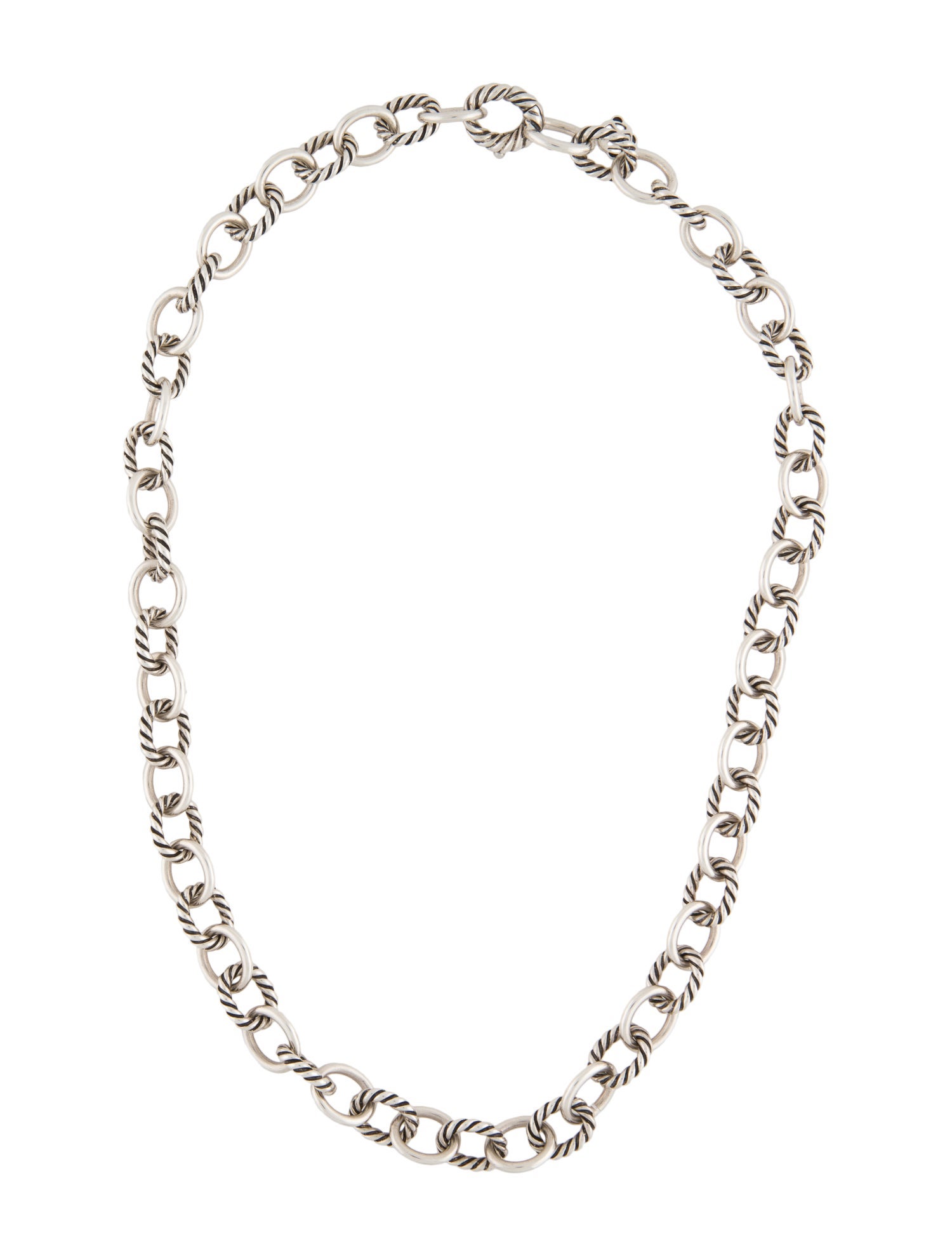 David Yurman Oval Link Chain Necklace