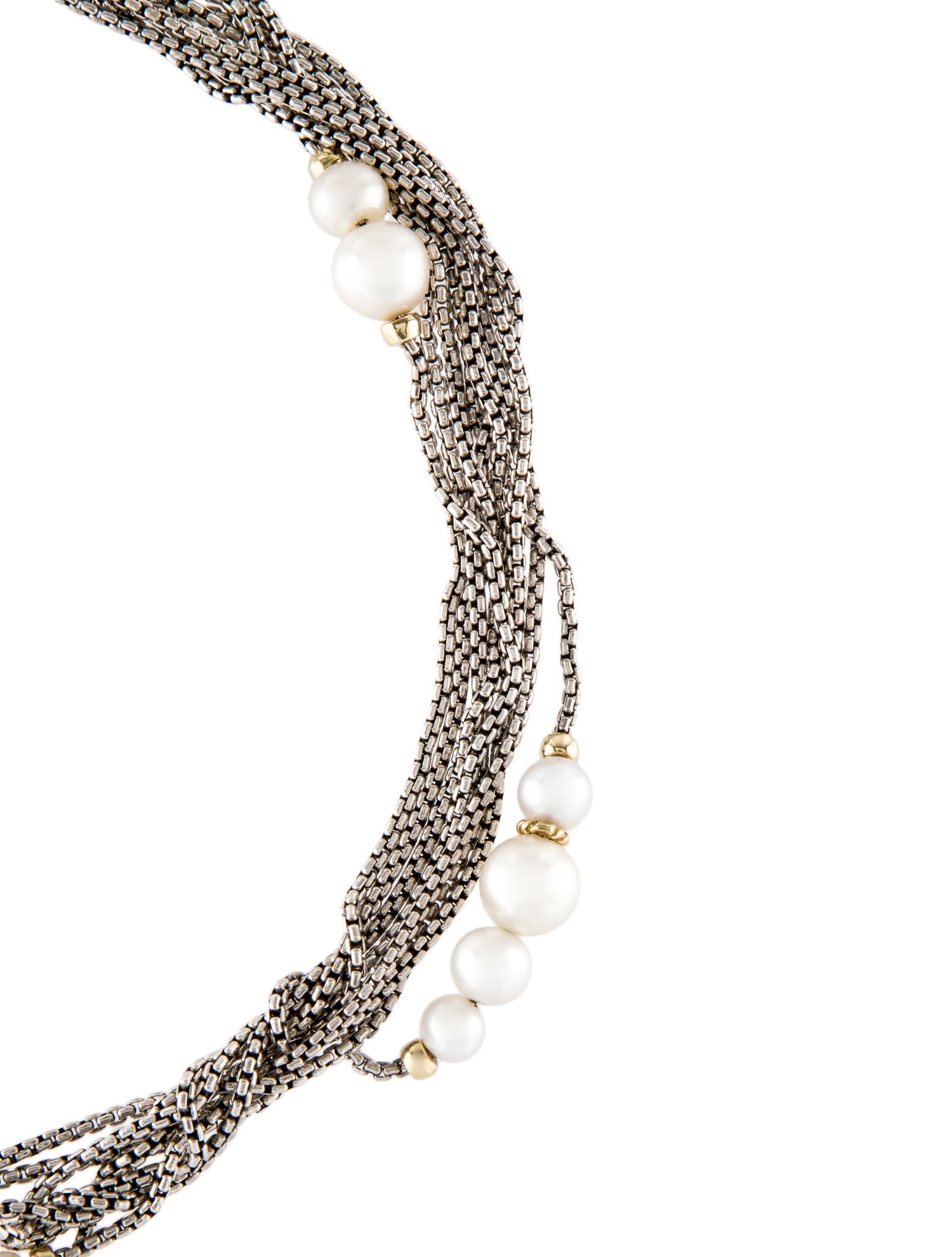 David Yurman Pearl Multistrand Necklace