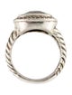 David Yurman Prasiolite & Diamond Albion Ring