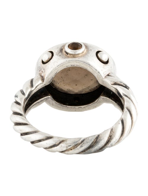 David Yurman Smoky Quartz & Citrine Renaissance Ring
