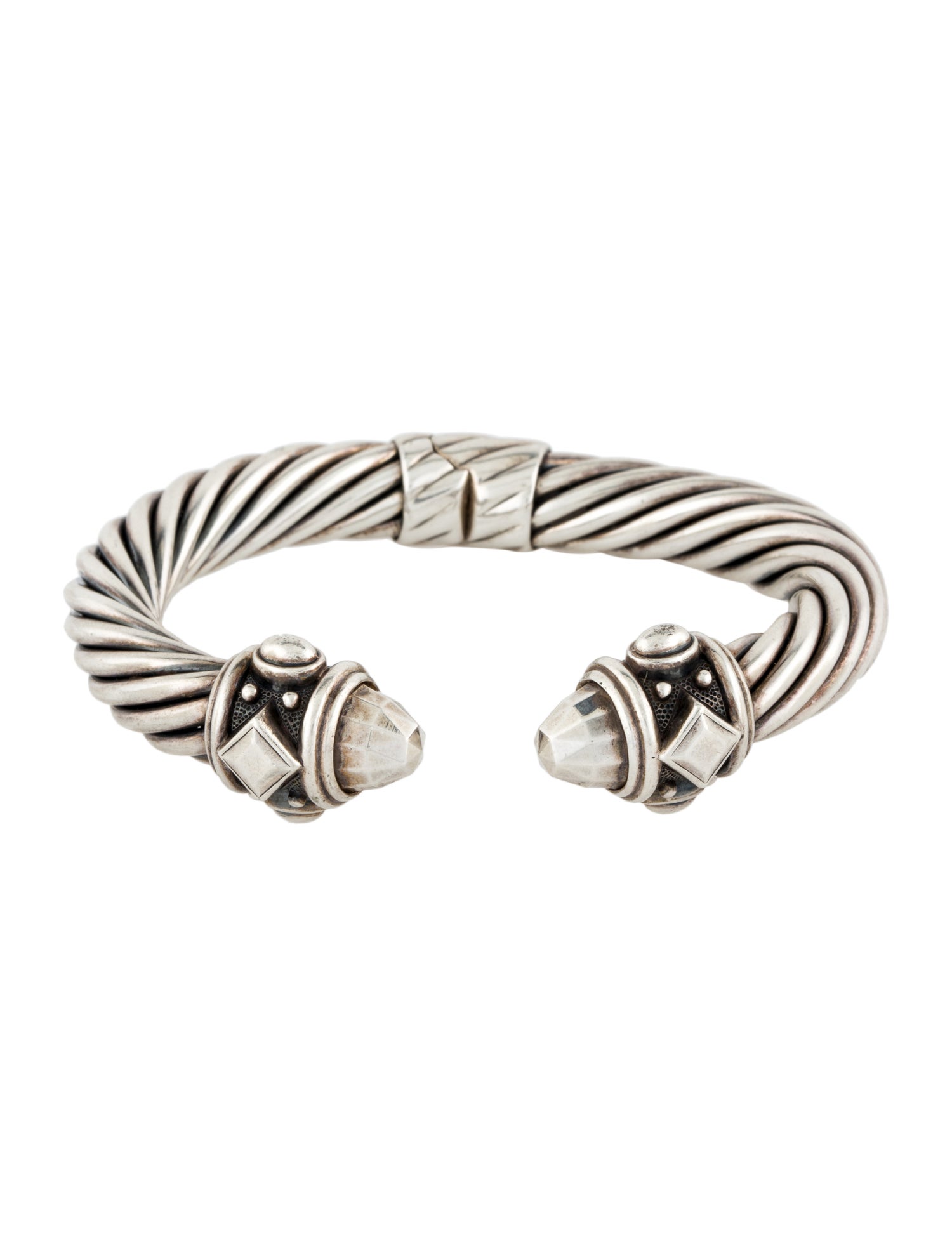 David Yurman Renaissance Hinge Cuff Bracelet