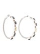 David Yurman Multistone Confetti Hoop Earrings