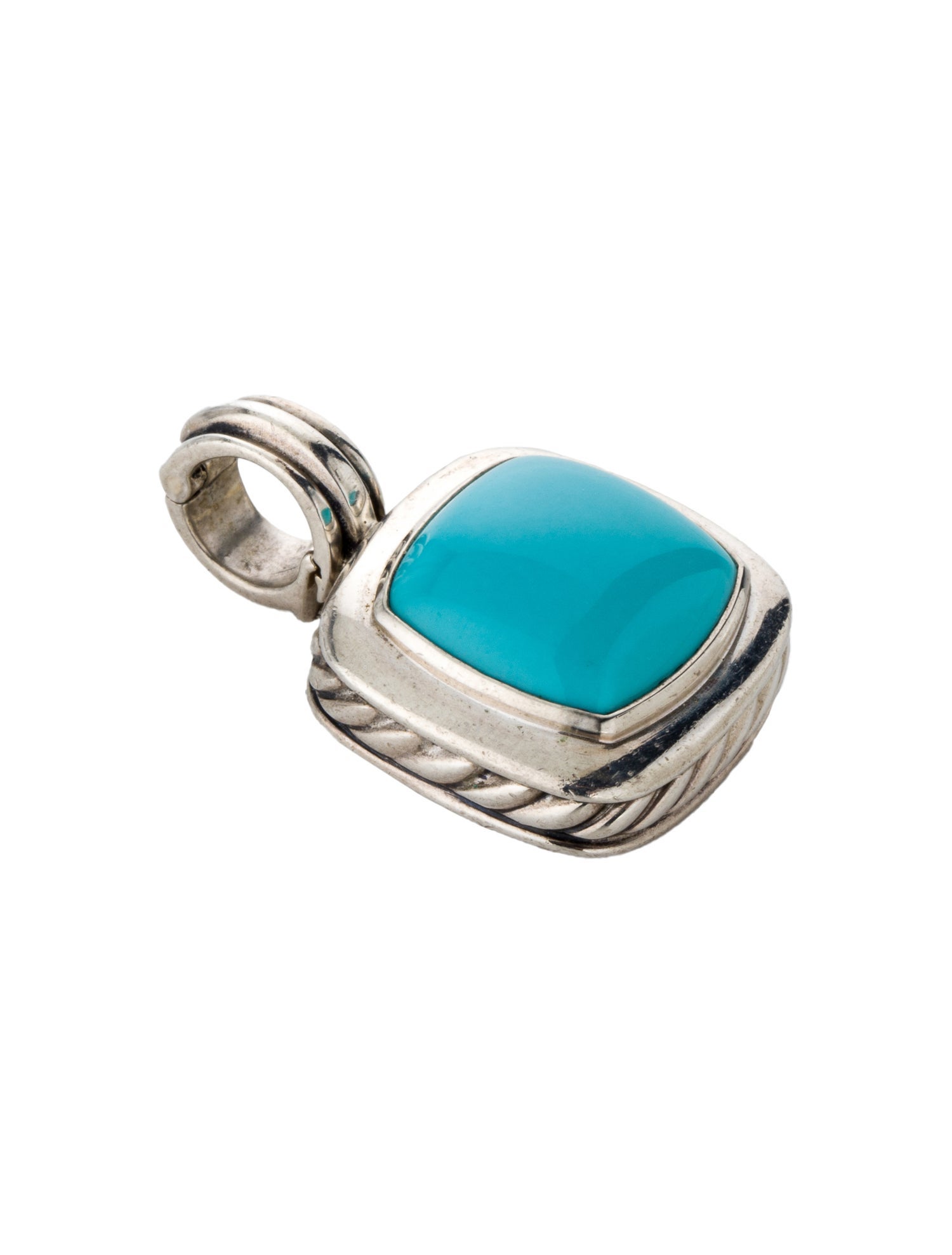 David Yurman Turquoise Albion Pendant