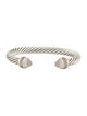 David Yurman Quartz & Diamond Classic Cable Bracelet