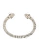 David Yurman Quartz & Diamond Classic Cable Bracelet