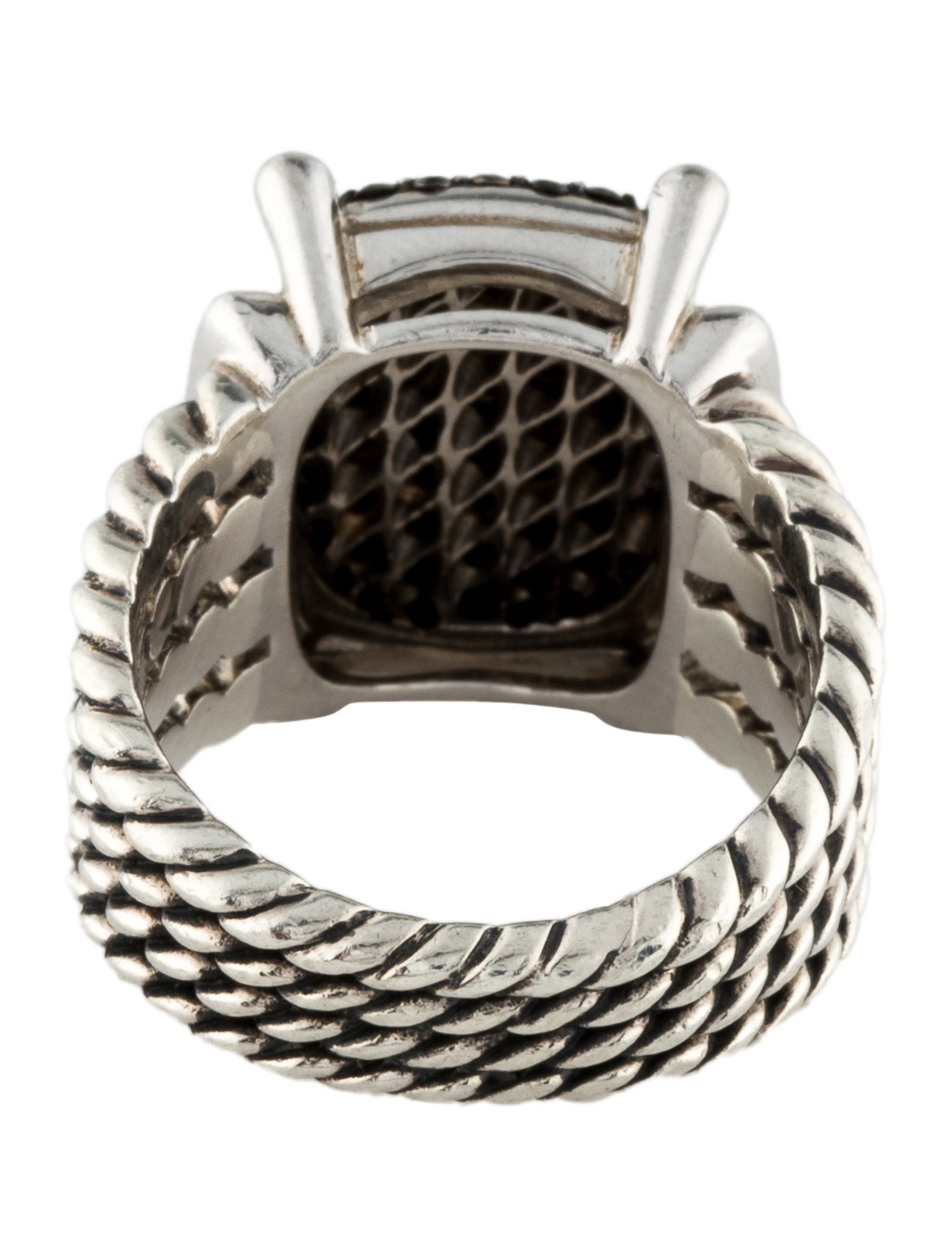 David Yurman Black Diamond Wheaton Ring