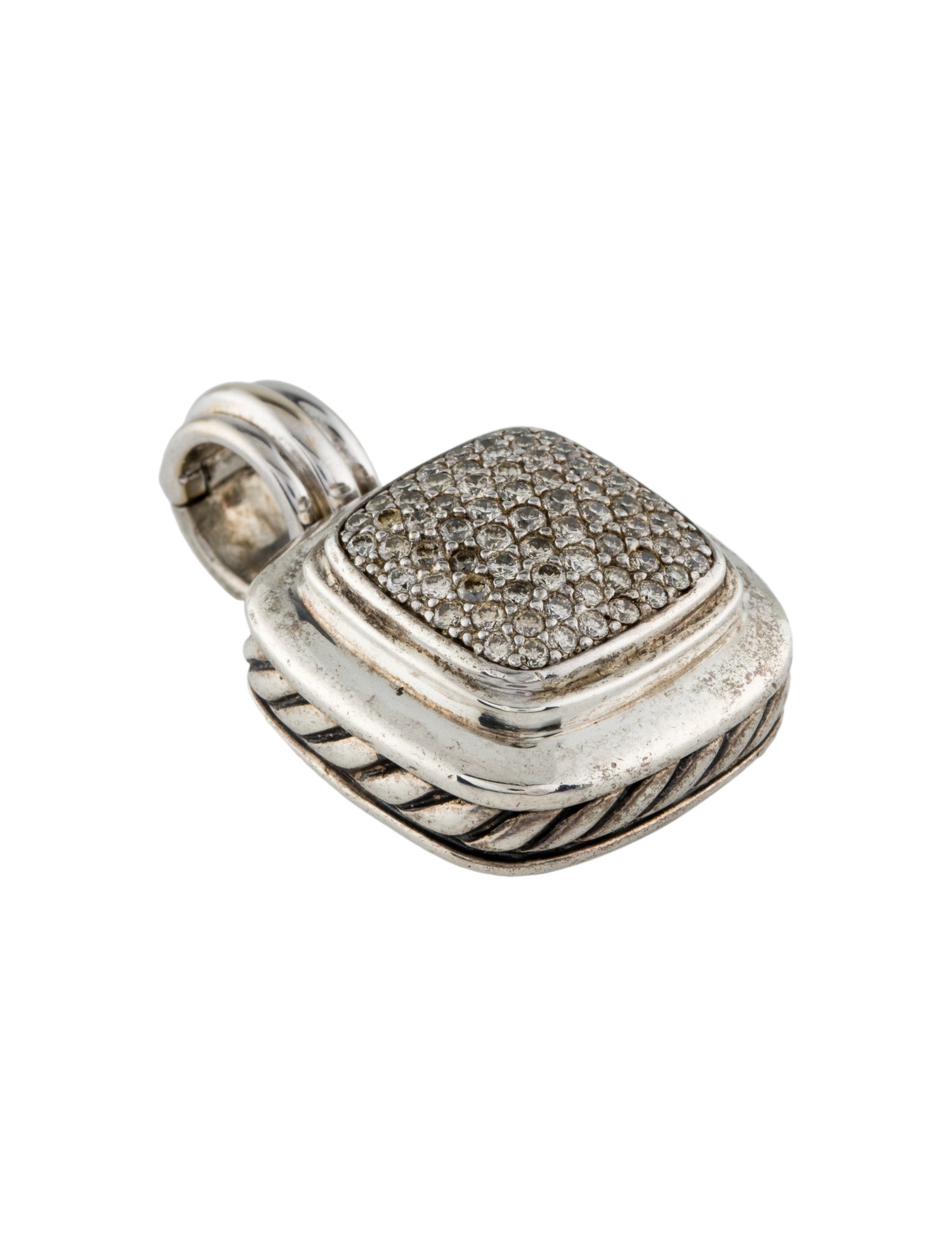 David Yurman Diamond Albion Pendant Enhancer