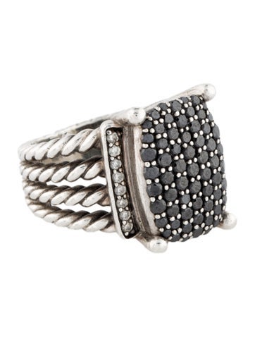 David Yurman Cocktail Ring Diamond Wheaton 5.25