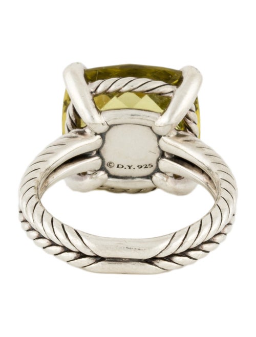 David Yurman Quartz & Diamond Chatelaine Ring