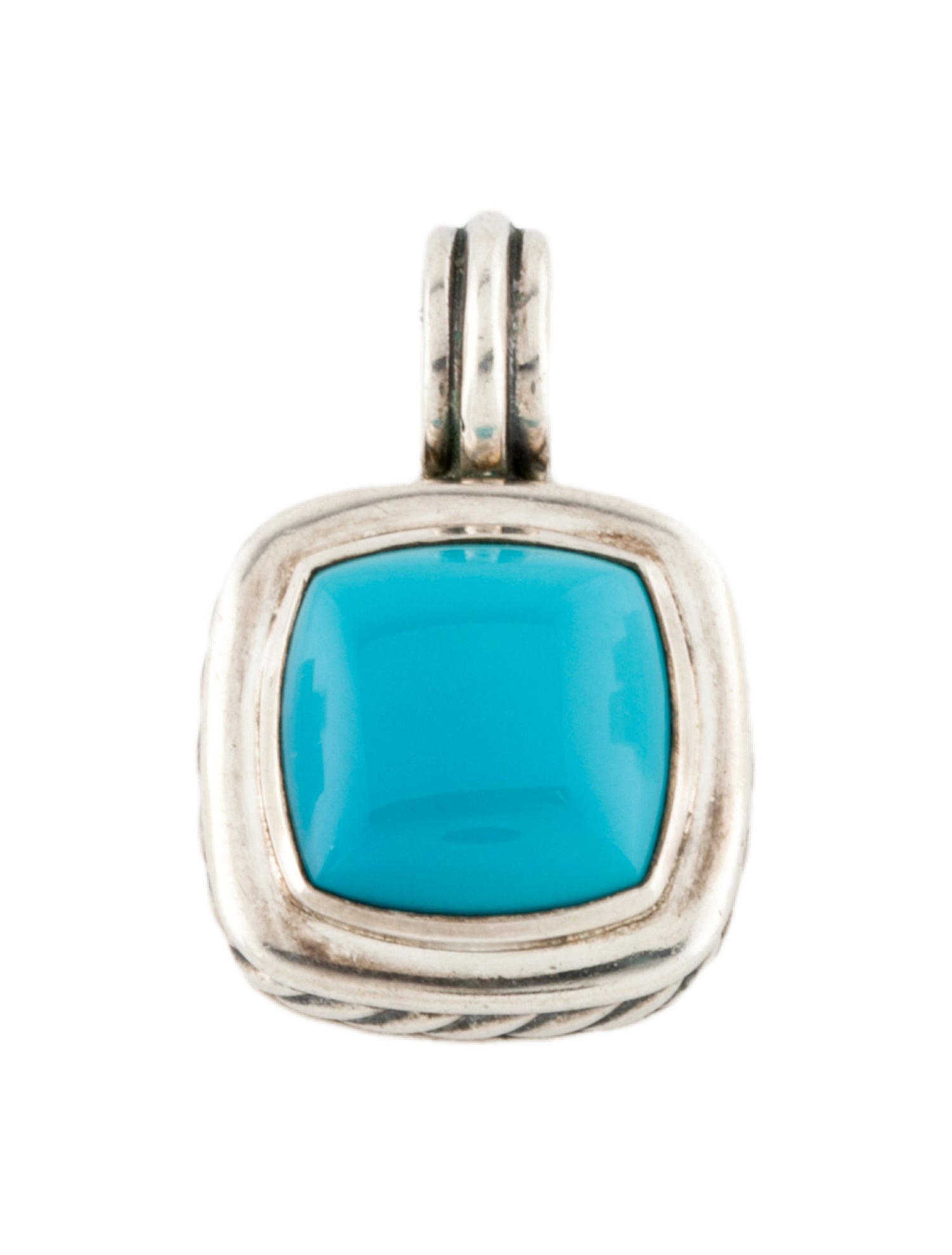 David Yurman Turquoise Albion Pendant