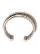 David Yurman Diamond Crossover Cuff Bracelet