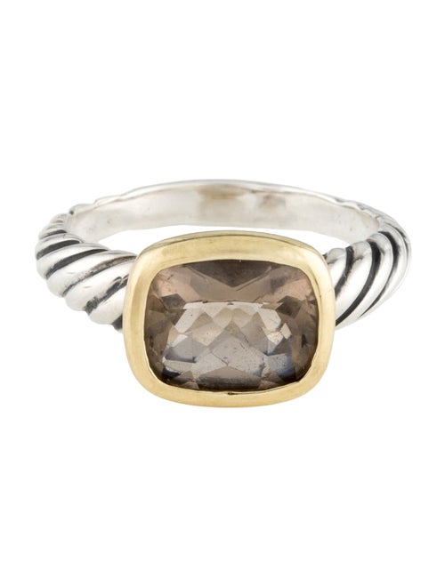 David Yurman Smoky Quartz Noblesse Ring