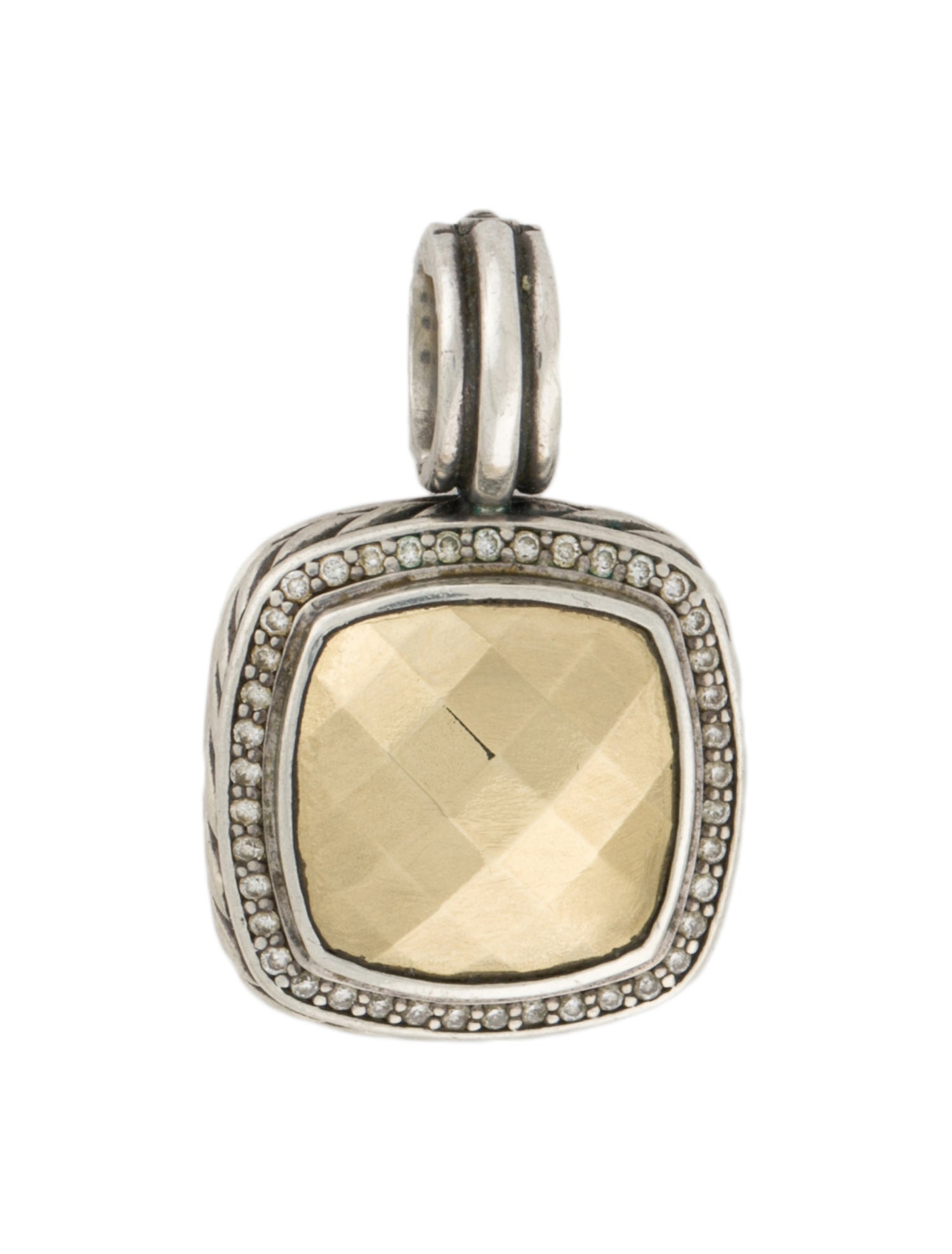 David Yurman Diamond Albion pendant