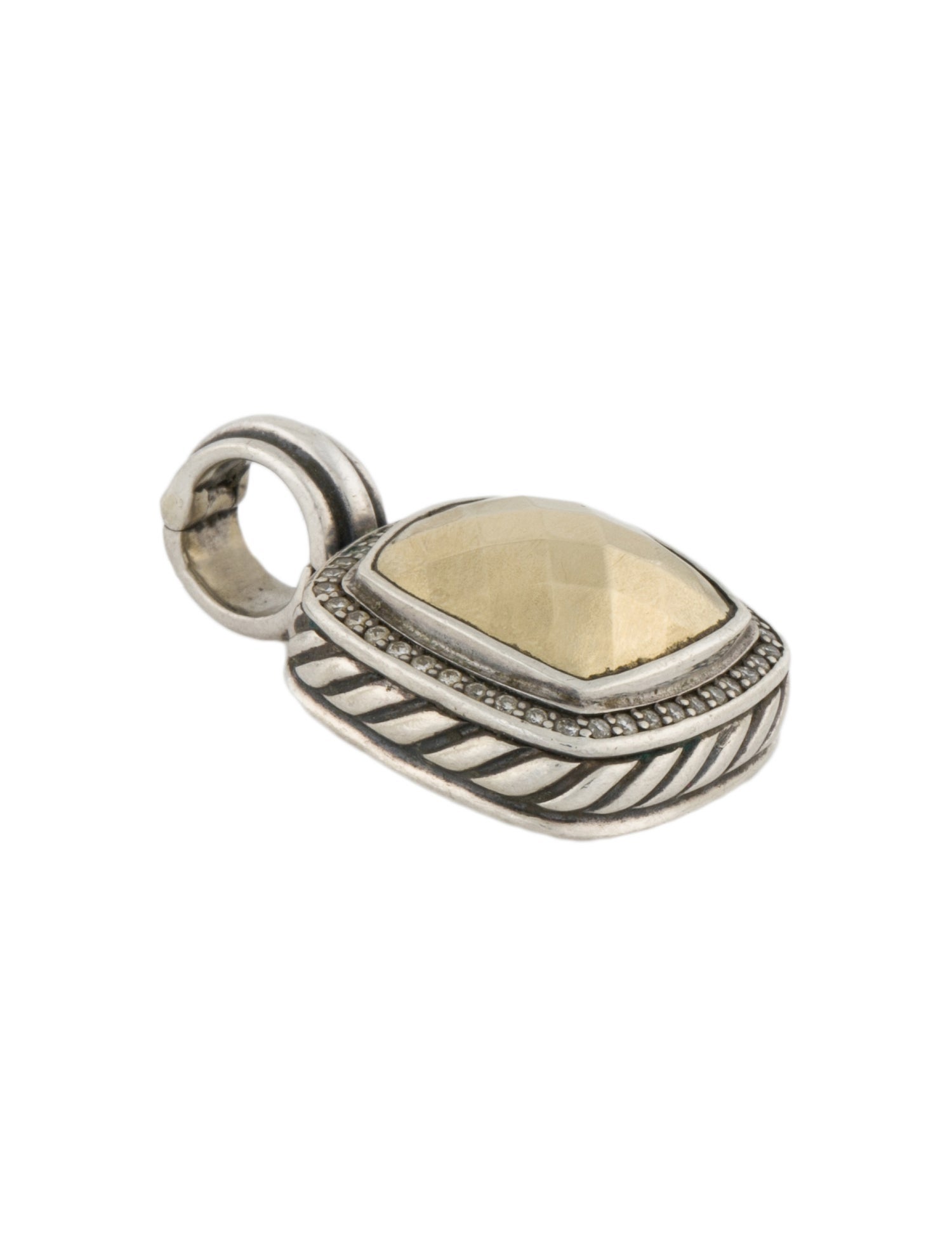 David Yurman Diamond Albion pendant