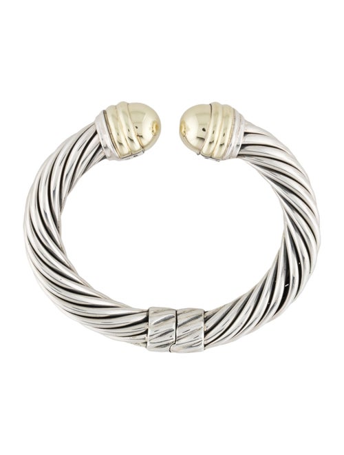 David Yurman Two-Tone Cable Cuff Bracelet