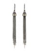 David Yurman Two-Tone Tassel Drop Earrings