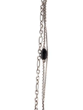 David Yurman Onyx & Diamond Bijoux Multistrand Necklace