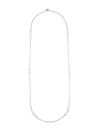 David Yurman Pearl Station Necklace