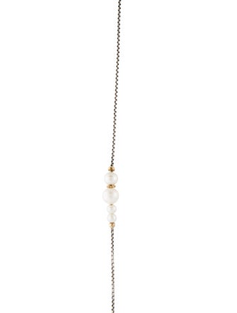 David Yurman Pearl Station Necklace