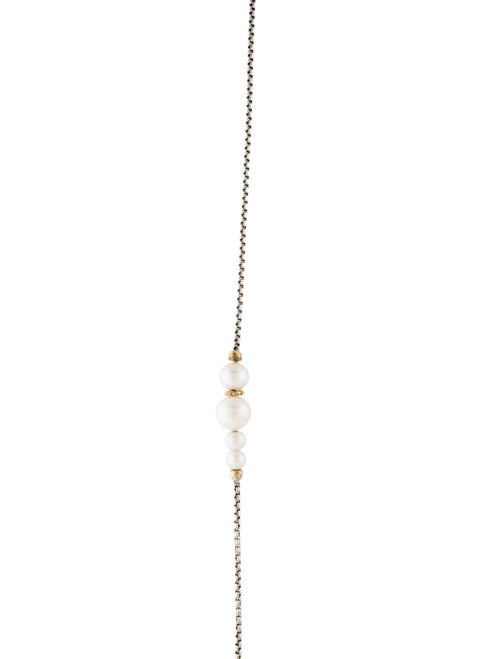 David Yurman Pearl Station Necklace
