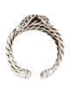David Yurman Diamond X Crossover Open Band