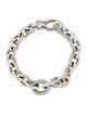 David Yurman Diamond Oval Link Bracelet