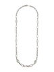 David Yurman Prasiolite Oval Link Necklace