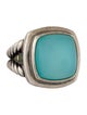 David Yurman Chalcedony Signet Ring