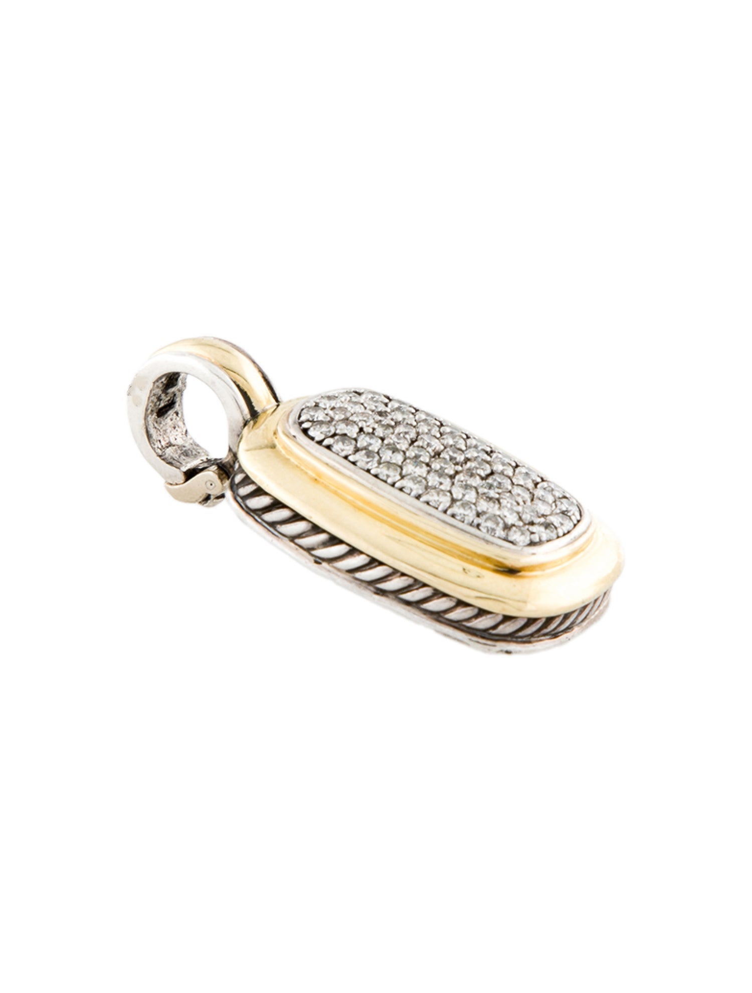 David Yurman Diamond Albion® Enhancer Pendant
