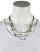 David Yurman Diamond Starburst Mulitstrand Necklace