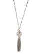 David Yurman 1.07ctw Diamond Tapestry Tassel Pendant Necklace