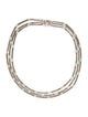 David Yurman Topaz Three Row Hampton Cable Necklace
