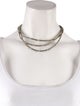 David Yurman Topaz Three Row Hampton Cable Necklace