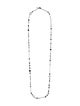 David Yurman Onyx & Hematine Elements Chain Necklace