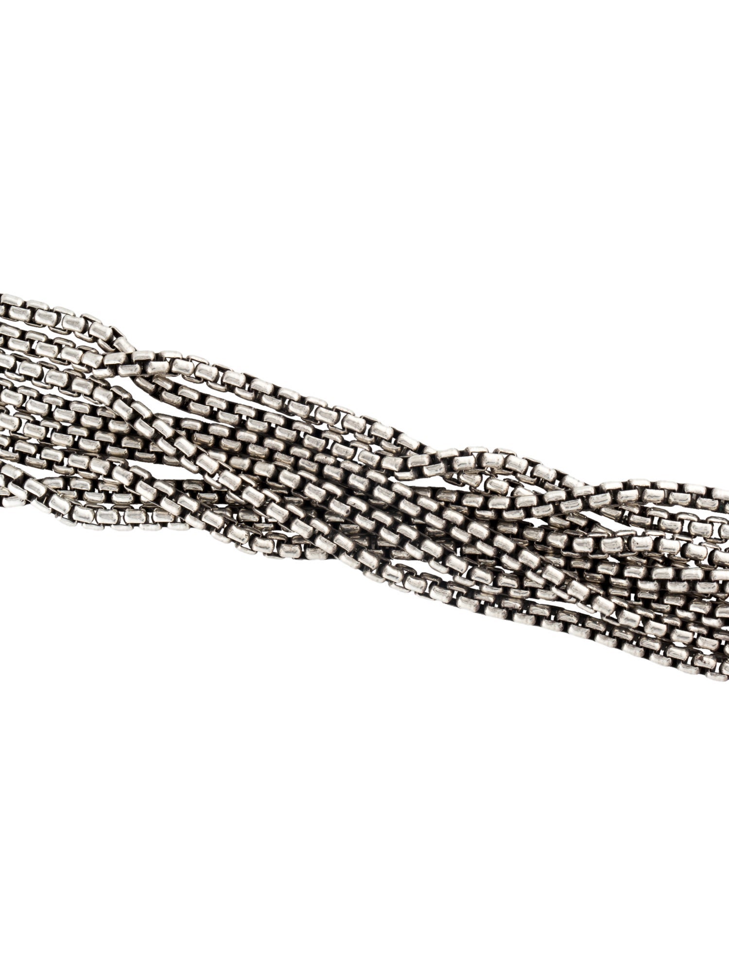 David Yurman 8 Row Box Chain Bracelet