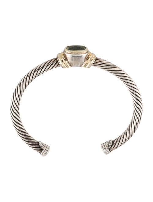 David Yurman Peridot Cuff Bracelet
