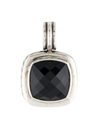 David Yurman Onyx Albion Enhancer Pendant