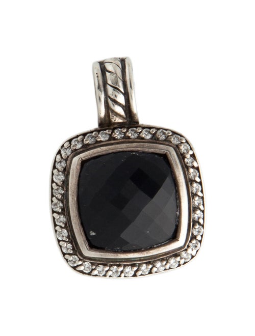 David Yurman Onyx & Diamond Pendant