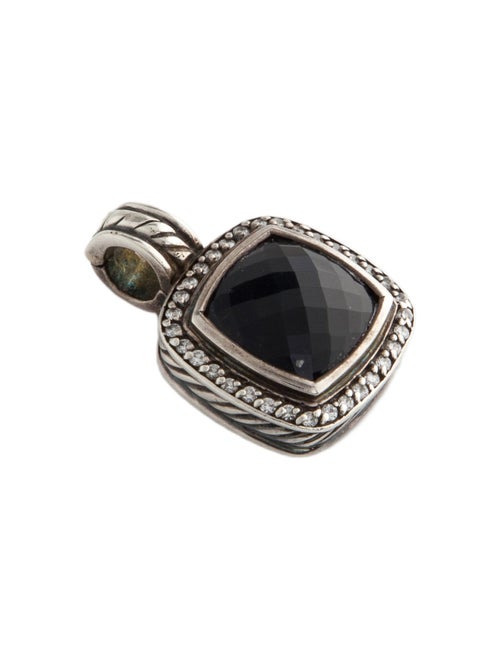 David Yurman Onyx & Diamond Pendant