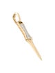 David Yurman 18K Diamond Dagger Amulet