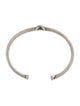 David Yurman Diamond X Classic Cable Cuff