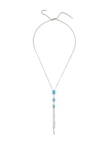 David Yurman Lariat Topaz & Diamond Chatelaine® Y Necklace