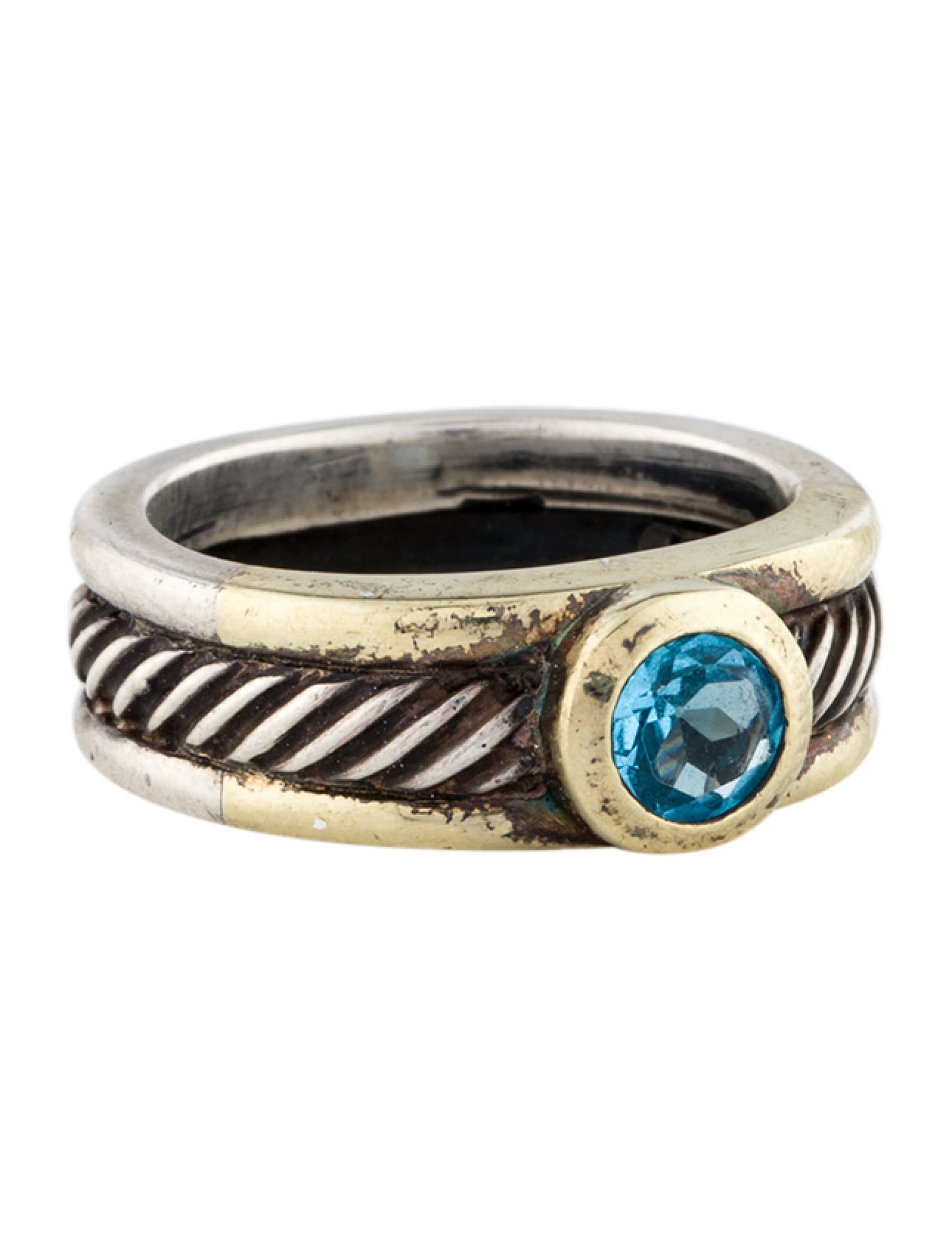 David Yurman Topaz Cable Band