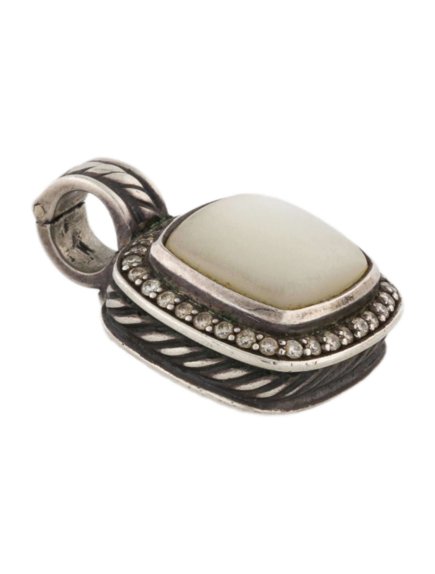 David Yurman Mother of Pearl & Diamond Albion® Pendant