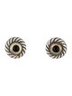 David Yurman Onyx Cookie Stud Earrings